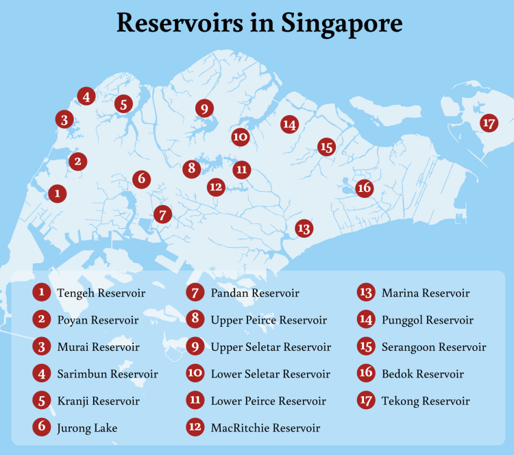 Water challenges in Singapore and methods used in sustaining water.